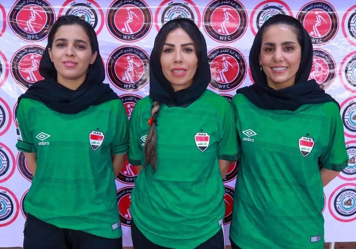 تصاویر جنجالی اردوی تیم فوتسال زنان عراق در کمپ تیم ملی ایران!