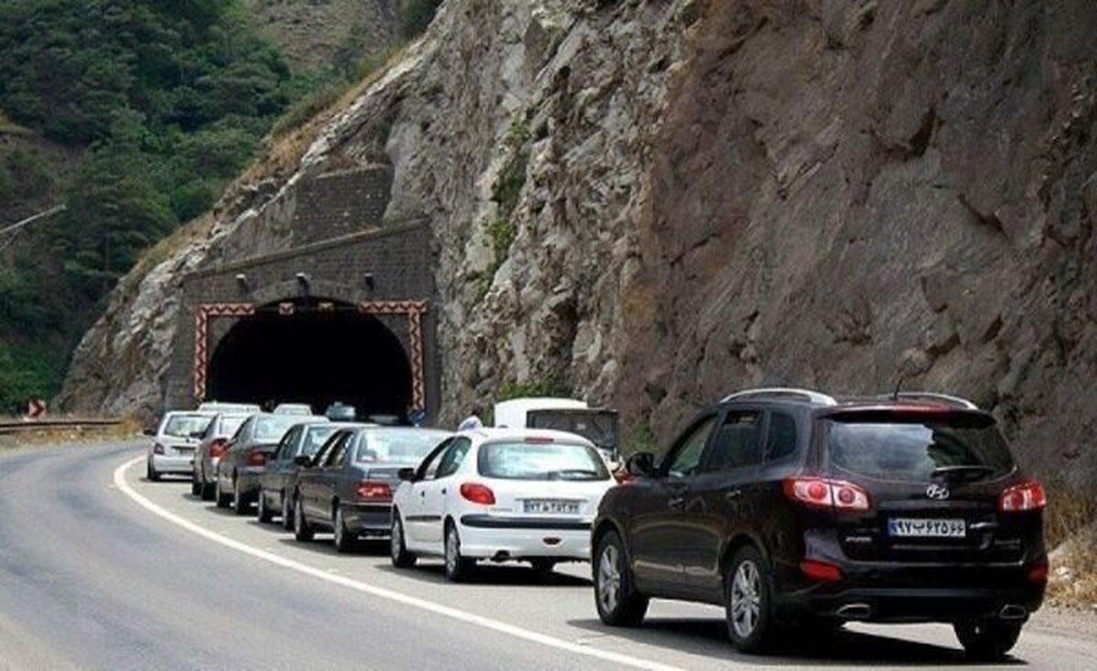 تونل‌های 2 و 3 جاده چالوس به دلیل ریزش سنگ مسدود شد! + ویدئو