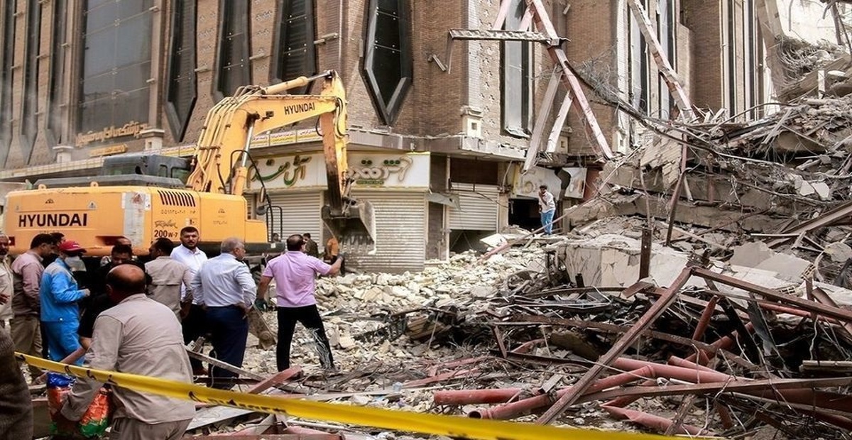 ساختمان متروپل آبادان دوباره ساخته می شود؟ | قرارگاه خاتم‌الانبیا وارد شد | پیمانکار جدید متروپل مشخص شد